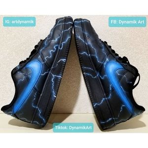 Custom Painted Nike Air Force 1 Low